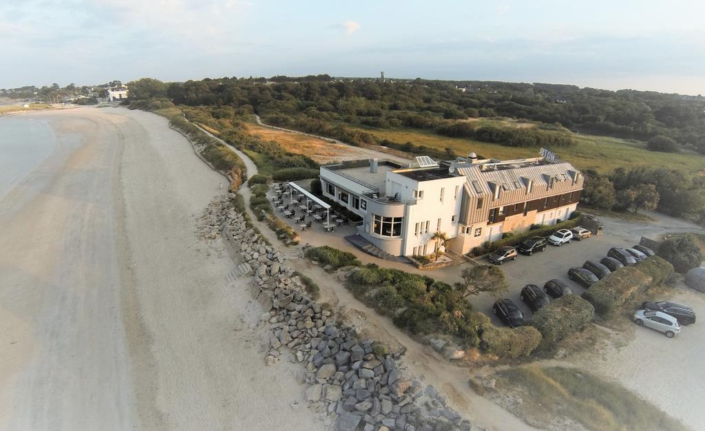 Logis Hotel & Restaurant Les Mouettes - Larmor Plage, Proche De Lorient Exterior photo