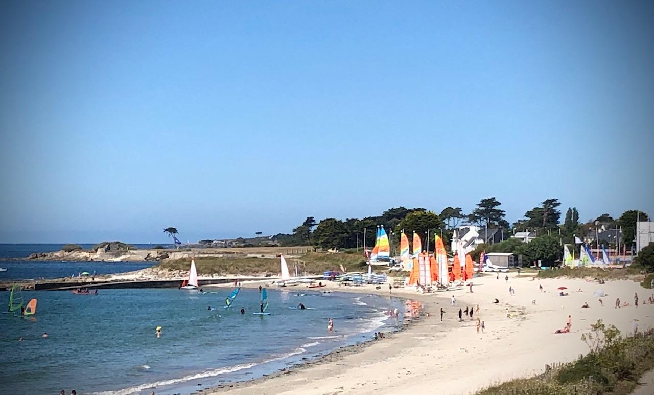 Logis Hotel & Restaurant Les Mouettes - Larmor Plage, Proche De Lorient Exterior photo