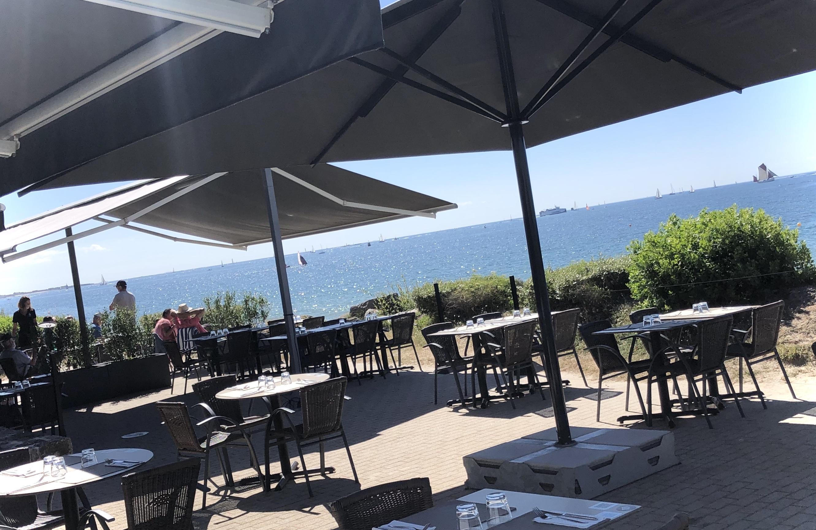Logis Hotel & Restaurant Les Mouettes - Larmor Plage, Proche De Lorient Exterior photo